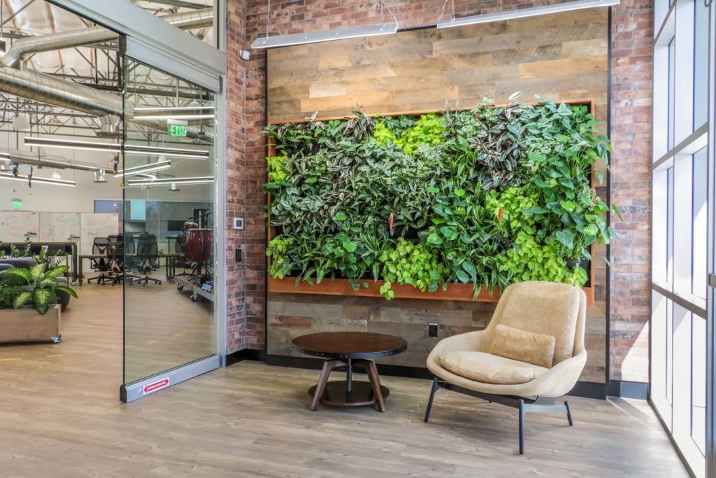 Contemporary office millwork Elements Manufacturing