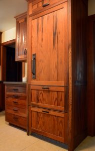 redwood cabinets