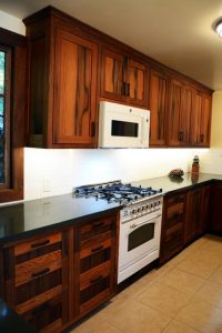 redwood kitchen cabinets