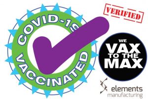 covid vaccination badge